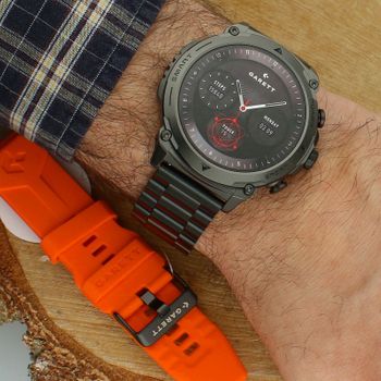 Smartwatch Garett Atom Czarny Stalowy – Rozmowy Bluetooth, 100+ Trybów Sportowych, Do 8 Dni Pracy pasek.jpg